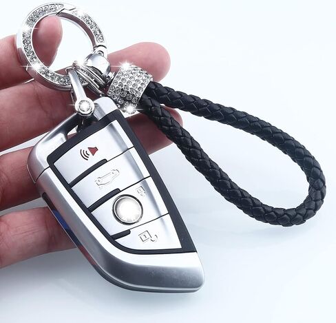 Bling Bling Luxury Crystal Diamond Car Key Chains Key Fob, Chain For Ladies Women Key Fob in Kuwait