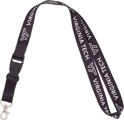 Desert Cactus Virginia Tech Lanyard Hokies VT Car Keys ID Badge Holder Lanyard Keychain Detachable Breakaway Snap Buckle (Design D) in Saudi Arabia