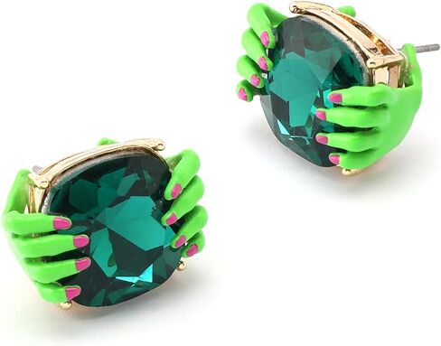 Betsey Johnson Women's Witch Hands Stud Earrings in Saudi Arabia