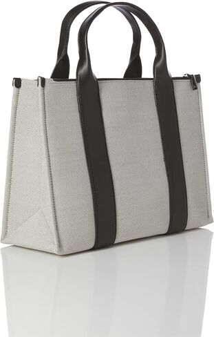 DKNY Women's Holly Medium Tote Bag, Natural/Black, One Size in Saudi Arabia