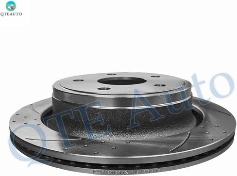 PM السيارات الخلفية 352mm حفر مشقوق قرص الفرامل الدوارات لاستبدال 2011-2018 RAM 1500، استبدال السيارات الفرامل الدوارات in Saudi Arabia