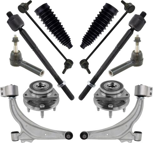 TRQ Front Steering Suspension Drivetrain Kit Compatible with 2011-2015 Chevrolet Cruze 2016 Cruze Limited in Saudi Arabia