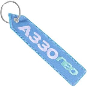 Airbus A330neo Family A330 Neo Aerospace European Aircraft Design Manufacturer Air Airplane Airline Flight Keychain Key Tag Chain Fob Ring in Kuwait