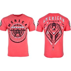 American Fighter Men's T-Shirt Galloway Crew Neck Neon Orange in Kuwait