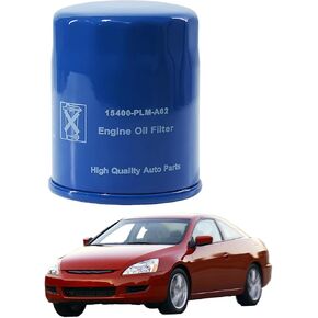 15400-PLM-A02 Engine Oil Filter for Acura 19-22 ILX,14-24 MDX,13-25 RDX,15-25 TLX,For 84-25 Accord,88-25 Civic,97-25 CR-V,07-20 Fit,16-25 HR-V,95-25 Odyssey,19-25 Passport,03-25 Pilot 1PCS in Kuwait