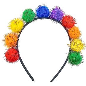 عصابة رأس Lastclream Mardi Gras اللامعة للنساء أزياء كرنفال موكب أغطية الرأس ملحقات الحفلات المبتكرة in Kuwait