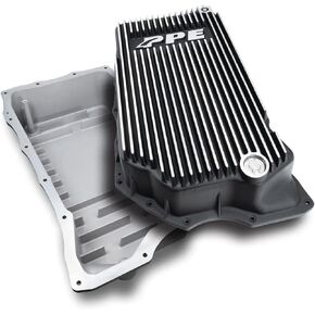 PPE Heavy Duty Cast Aluminum Deep Transmission Pan (BRUSHED) 128051410 Compatible for 2020+ GM/Chevy with Allison 10L1000 Transmission in Kuwait