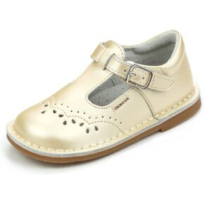 شريط لامور روثي على شكل حرف T | حذاء ماري جين فلات للفتيات (طفل صغير/طفل صغير) in Kuwait