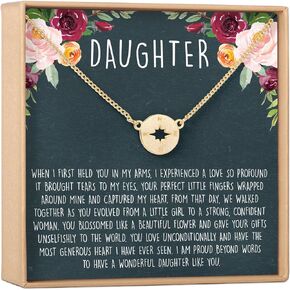 Dear Ava Infinity Cross Necklace For Daughter | Modern Jewelry Pendant with Heartfelt Card | Sterling Silver Gift For Women and Girls | Birthday Wedding Necklaces for Her in Kuwait