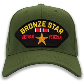 النجمة البرونزية - قبعة كرة مطرزة للمحاربين القدامى في فيتنام أو قبعة سائق الشاحنة in Kuwait