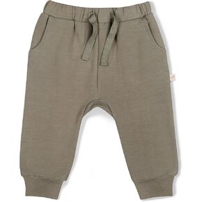 MakeMake Organics GOTS Certified Organic Cotton Jogger Bottoms Sweatpants for Baby Toddler Infant Boys Girls Neutral in Kuwait