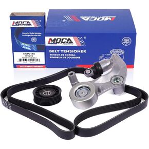 MOCA Serpentine Belt Drive Component Kit Compatible with 16-20 for Honda HR-V 1.8L 1799CC l4 GAS SOHC Naturally Aspirated in Kuwait