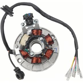 6 لفائف 6 سلك مغناطيسي الجزء الثابت لوحة ل 125cc 140cc ليفان YX SDG أبولو SSR Thumpstar دراجة الطرق غير الممهدة الترابية دراجة محرك المولد مولد الجمعية in Kuwait