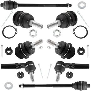 8pcs Front Suspension Kit Inner Outer Tie Rod Ends Upper Lower Ball Joints For Chevy Silverado 1500 2500 3500 Suburban 2500 For GMC Sierra 1500 2500 3500 For Hummer H2 K6693 K6696 ES3488 ES3609 in Kuwait
