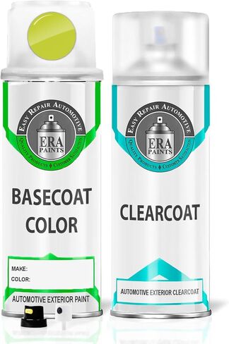 ERA Paints - PJK/NJK - Hypergreen for JEEP Exact OEM Color Match Automotive Touch Up Paint for Cars - Scratch & Chip Repair for Metal & Plastic - Premium Kit - Made in USA in Saudi Arabia