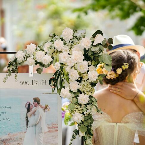 حامل لافتة، حامل لافتة زفاف قابل للتعديل، حامل لافتة ترحيب مع أشرطة تعليق جلدية، حامل لافتة سهل التحمل مقاس 68 بوصة × 31 بوصة × 20 بوصة لحفلات الزفاف، وحفلات الزفاف، وحفلات أعياد الميلاد، وحفلات استقبال المولود الجديد أو أي حدث (أسود، M) in Kuwait