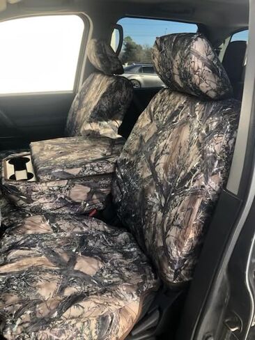 Durafit Seat Covers, N472-MC2C, Waterproof MC2 Camo Endura Compatible with 2005-2009 Titan XE and SE Front 40/20/40 with Manual Controls and Without Airbags in Saudi Arabia