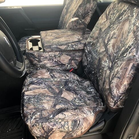 Durafit Seat Covers, N472-MC2C, Waterproof MC2 Camo Endura Compatible with 2005-2009 Titan XE and SE Front 40/20/40 with Manual Controls and Without Airbags in Saudi Arabia