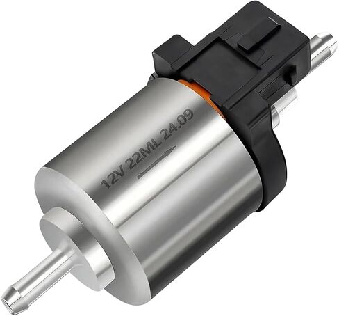 12V Ultra Silent Diesel Fuel Pump for Car Airs Heater, Low Fuel Consumption Electronic Pulse Design for Webasto for Eberspacher, for 5KW/8KW Parking Heaters, Metal and Plastic Construction in Saudi Arabia