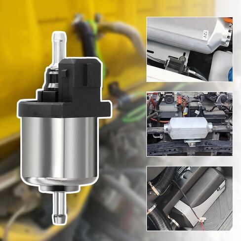 12V Ultra Silent Diesel Fuel Pump for Car Airs Heater, Low Fuel Consumption Electronic Pulse Design for Webasto for Eberspacher, for 5KW/8KW Parking Heaters, Metal and Plastic Construction in Saudi Arabia
