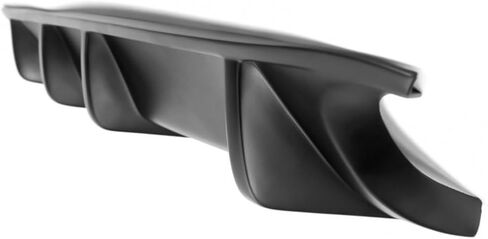 Rear Bumper Lip Diffuser Spoiler, Compatible with 2009-2015 Nissan Maxima, STL Style PU Rear Lower Splitter Protector, Unpainted Black, 1PC in Kuwait