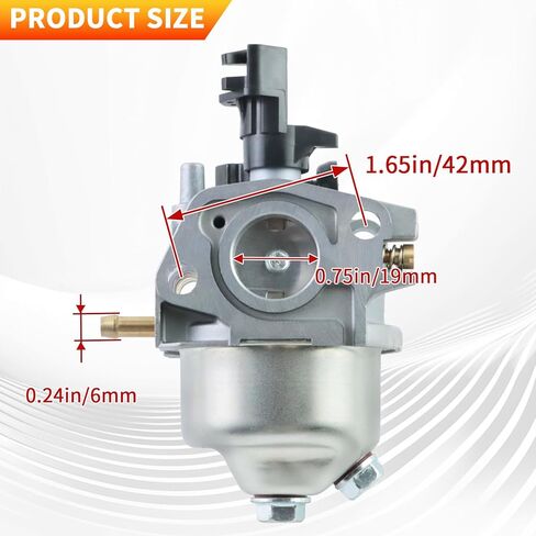 P19-1 Generator Carburetor Compatible with Honda Champion Predator Generac 3000 3500 4000 4375 3500 Watt 196cc 208cc 212cc 224cc Gas Generators in Kuwait