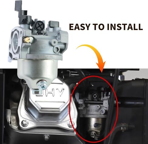 P19-1 Generator Carburetor Compatible with Honda Champion Predator Generac 3000 3500 4000 4375 3500 Watt 196cc 208cc 212cc 224cc Gas Generators in Kuwait