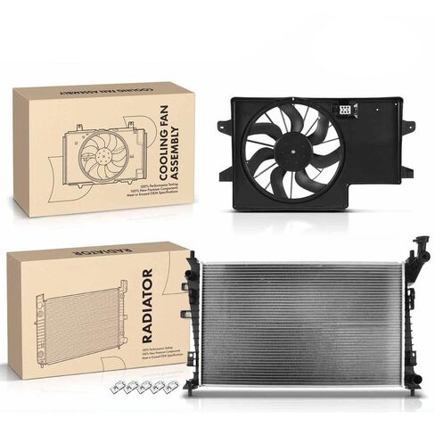 Replacement Parts for Radiator&Cooling Fan Assembly Kit for Ford Focus 2008 2009 2010 2011 L4 2.0L Mod-A58PP-41127 in Saudi Arabia