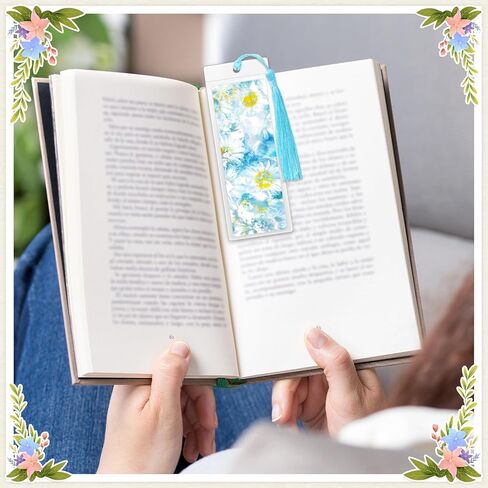 100 Sets Kraft Paper Blank Bookmarks with Tassels and Clear Bookmark Sleeves, Cardstock DIY Bookmark Making Kit for DIY Craft Projects, Gift Tag, School Supply, Party Favor in Kuwait