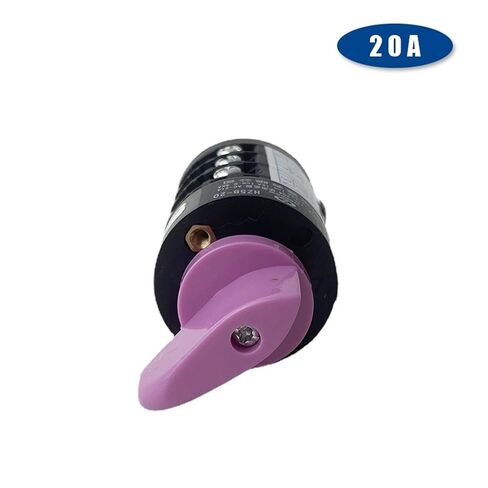 Multi-Step 0-7 Position HZ5B-20/3 Three Levels 20A 3P Universal Rotary Cam Switch Silver Contact Supplied in Kuwait