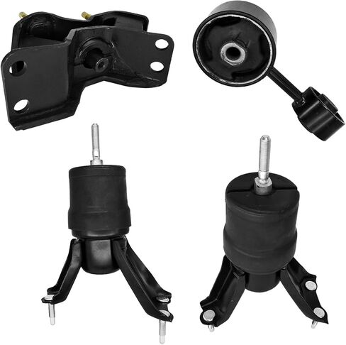 4pcs Engine Motor Mount Set Compatible with Toyota Camry 1997-2001 Solara 1999-2001 Transmission Mount Replaces A6256 A7241 A7219 A7238 in Kuwait