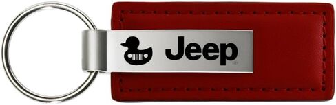 AU-TOMOTIVE GOLD Officially Licensed Leather Key Chain for Jeep Duck in Saudi Arabia