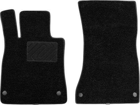 WENNEBIRD Superior Carpet Front Row Floor Mats for 2014-2020 Mercedes-Benz S-Class Sedan (W222), 0.6-Inch Ultra-Thick, Noise-Reducing, All-Weather Waterproof Anti-Slip – 2-Pc Set in Saudi Arabia