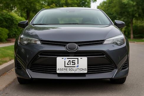 Custom Aluminum License Plate, Personalized Front Car Tag with Your Design, Name or Image, Standard 12x6 Decorative Plate, Unique Gift - Inkloop in Saudi Arabia