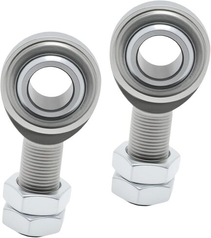2Pcs 3/4" Steering Shaft Support, 3/4-16 in Right Hand Male Thread Spherical Heim Joint with Jam Nut, for Supporting and Stabilizing the Steering Shaft in Saudi Arabia