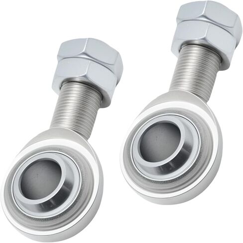 2Pcs 3/4" Steering Shaft Support, 3/4-16 in Right Hand Male Thread Spherical Heim Joint with Jam Nut, for Supporting and Stabilizing the Steering Shaft in Saudi Arabia