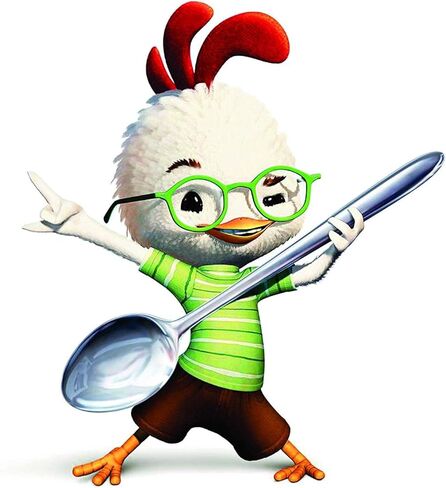 Chicken Little Cartoon Character TV Chickens Farm Animals - Sticker Graphic - Auto, Wall, Laptop, Cell, Truck Sticker for Windows, Cars, Trucks in Saudi Arabia