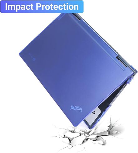 mCover Case Compatible for 2021~2022 13.3" Lenovo ThinkPad C13 Yoga Gen 1 Convertible 2-in-1 Laptop Computers ONLY (NOT Fitting Other Lenovo ThinkPad Models) - Red in Kuwait