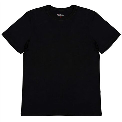 Ethika Men's Classic Fit Tee | Black in Saudi Arabia