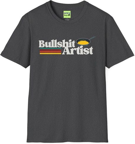 Bullshit Artist Unisex Cotton Tshirt, Greasy Strangler Movie, Horror Movie, Cult Horror in Saudi Arabia