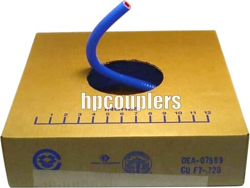 Flexfab 5526 Series 5/8" x 25' Boxed Blue Silicone Heater Hose - 16mm .63" Radiator Coolant Hose Part 5526-062 in Kuwait