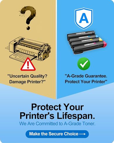 MasaiMara TK-5197 TK5197 Compatible Toner Cartridge for Kyocera TASKalfa 306ci 307ci 308ci and Copystar CS 306ci CS 307ci CS 308ci Printer (Black Cyan Magenta Yellow, 4-Pack) in Saudi Arabia