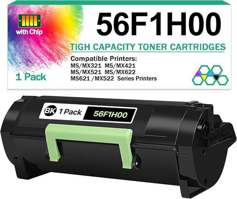 for Lexmark 55B1000 Black Toner Cartridge,3000 Pages High Cartridge Compatible MS331dn,MX331adn,MS431dn,MS431dw,MX431adn,MX431adw,MX432adwe Printer,Replaceable 55B1H00,55B1X00 Ink Cartridge (Black) in Saudi Arabia