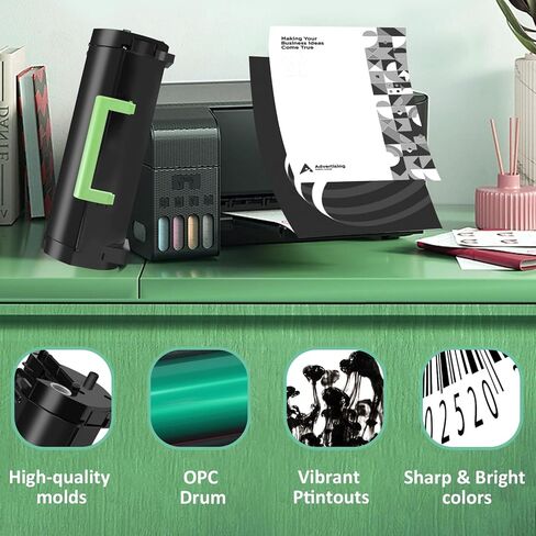 for Lexmark 55B1000 Black Toner Cartridge,3000 Pages High Cartridge Compatible MS331dn,MX331adn,MS431dn,MS431dw,MX431adn,MX431adw,MX432adwe Printer,Replaceable 55B1H00,55B1X00 Ink Cartridge (Black) in Saudi Arabia