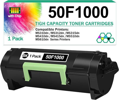 لخرطوشة الحبر الأسود Lexmark 55B1000، خرطوشة عالية 3000 صفحة متوافقة مع MS331dn، MX331adn، MS431dn، MS431dw، MX431adn، MX431adw، طابعة MX432adwe، خرطوشة حبر 55B1H00، 55B1X00 قابلة للاستبدال (أسود) in Kuwait