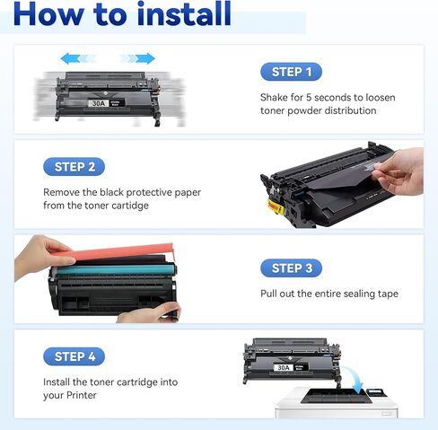 30A 230A Toner Cartridge Black 2 Pack Compatible for HP 30A CF230A 30X CF230X 230X Toner Cartridges Replacement for Laserjet Pro MFP M227fdw M227 M227sdn M227fdn, Pro M203 M203d M203dn M203dw Printers in Kuwait