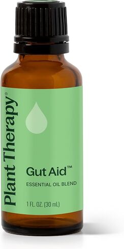 Plant Therapy Gut Aid Essential Oil Blend 10 mL (1/3 oz) 100% Pure, Undiluted, Natural Aromatherapy for Upset Stomach Relief in Saudi Arabia