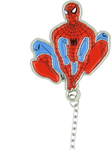 أقراط Marvel Spider-Man مجوهرات متدلية رأسًا على عقب Spidey Huggie Clicker Hoop in Saudi Arabia