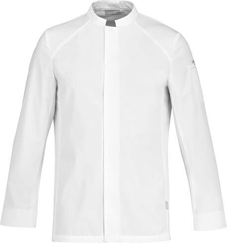 Lafont LEMONGRASS2 Men's Long-Sleeve Chef Jacket - Breathable Coat with Hidden Fastenings and Asymmetric Design for Professional Kitchens in Saudi Arabia