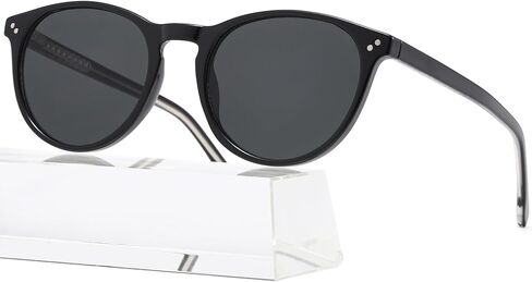 Round Sunglasses for Women Men, Trendy Round Shades Sun Glasses, Retro UV400 Protection in Saudi Arabia